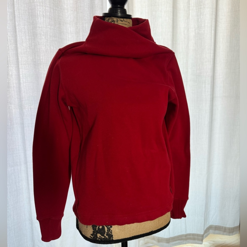 Athleta ‘Cowl’ Red Pullover Sweater